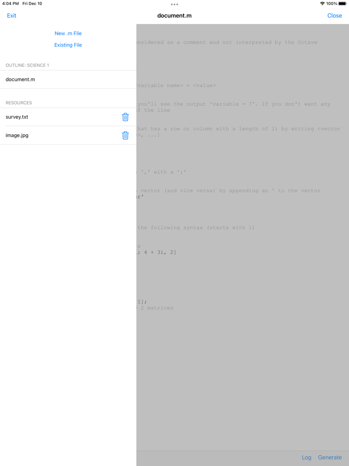 Anoc Pro Octave Editor