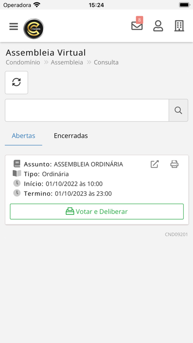 App Condofy Screenshot