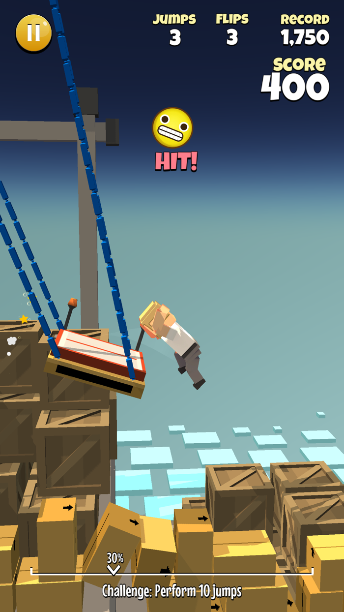 Backflipper Flip city and space