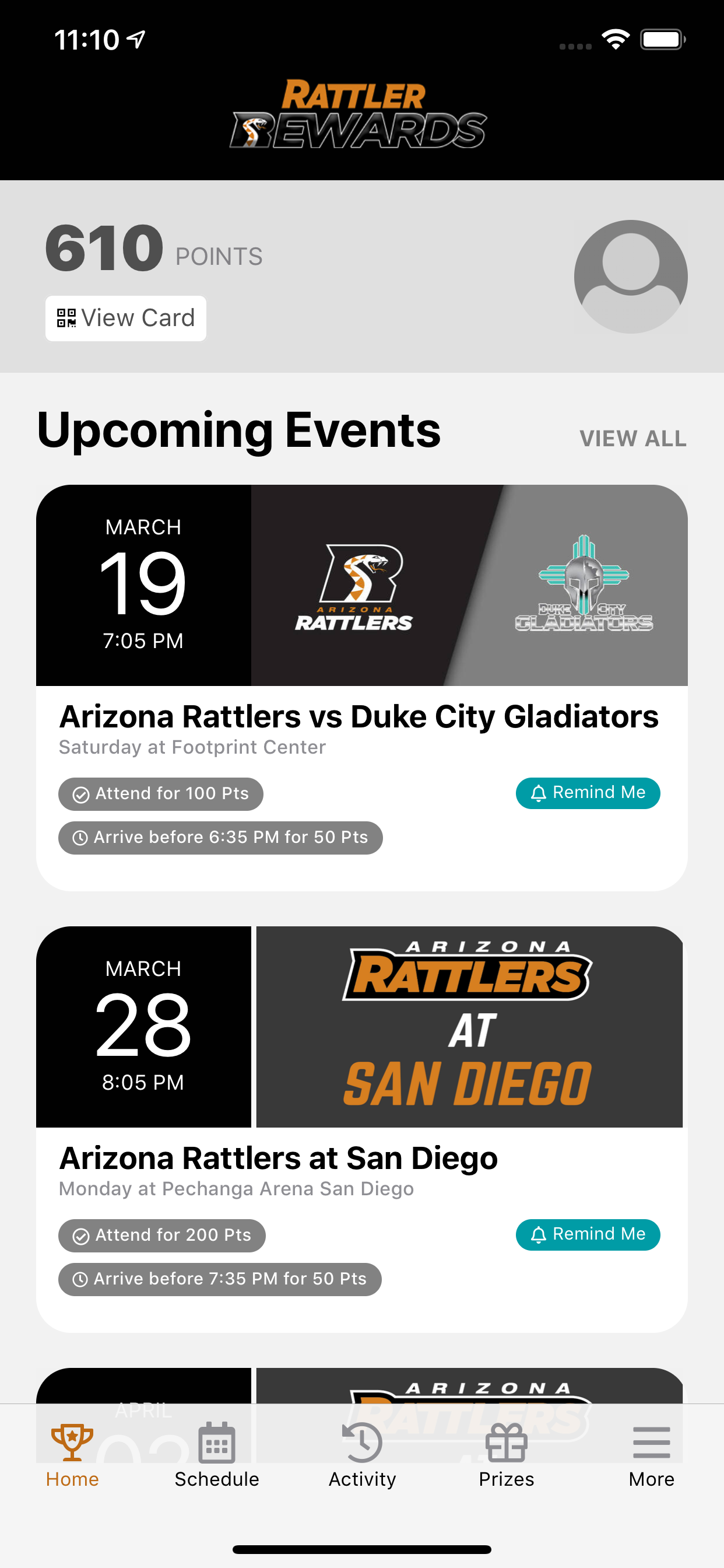 Rattler Rewards