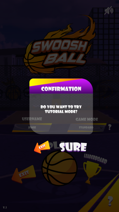 Swoosh Ball Screenshot