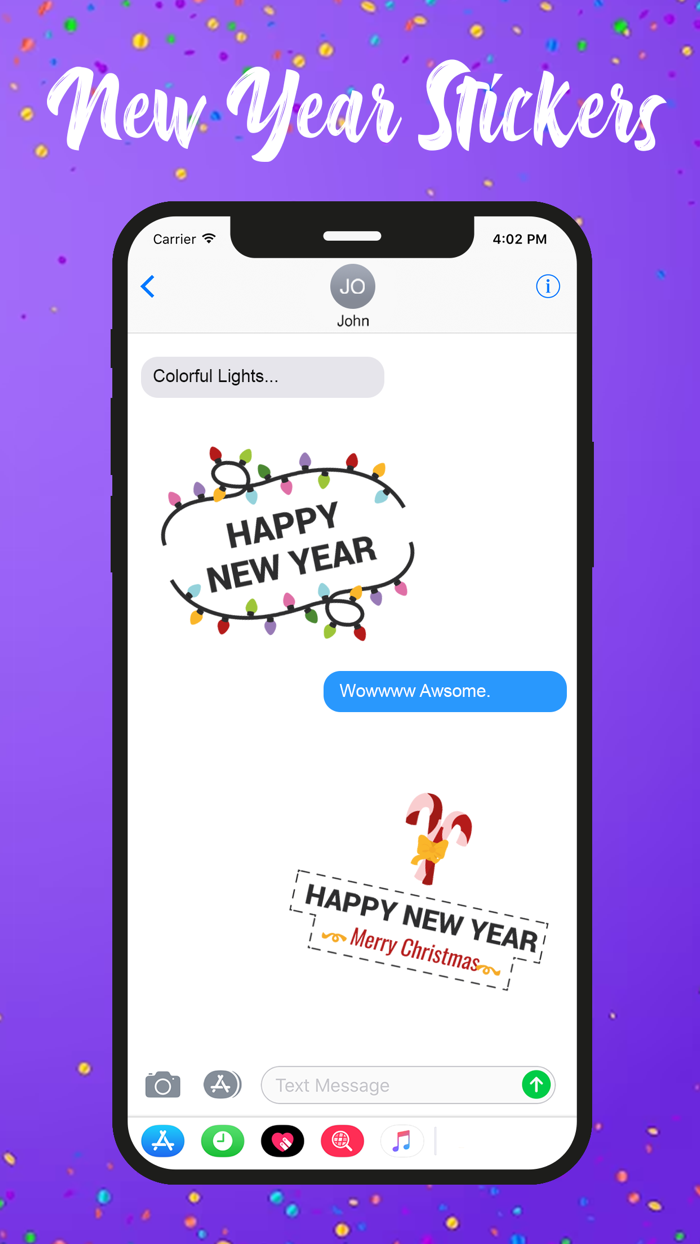 Happy New Year Christmas Pack