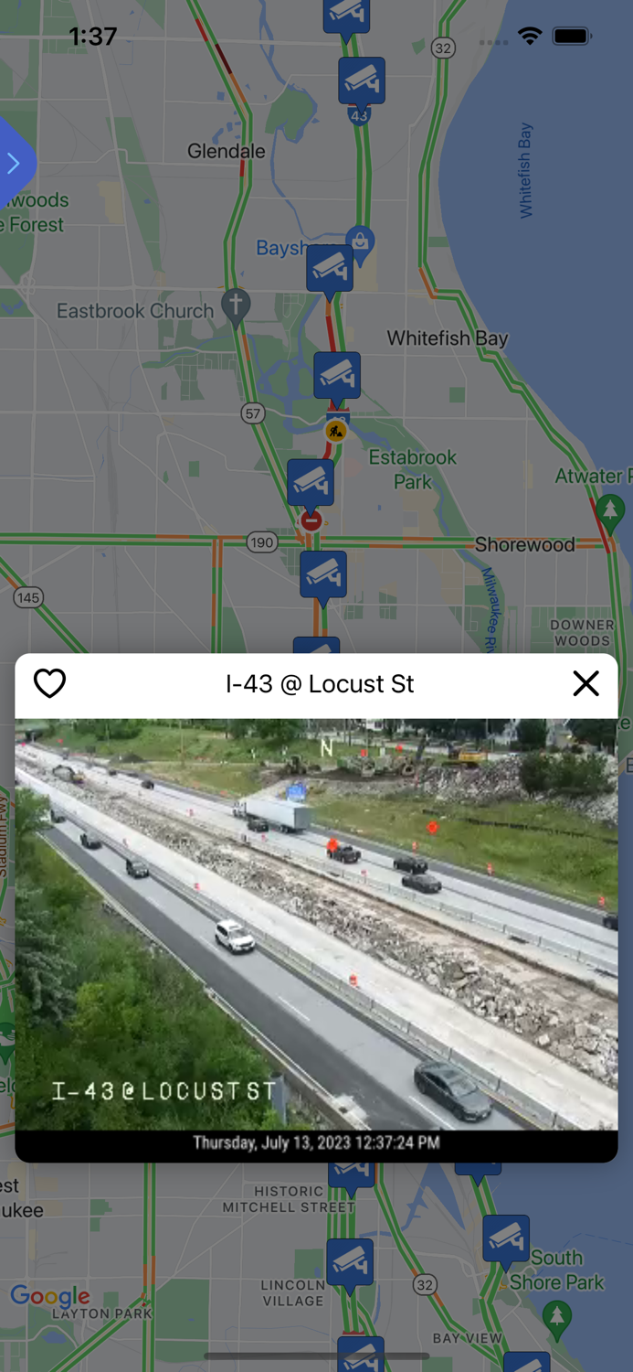 Live Traffic - Wisconsin