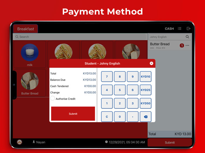 School Point of Sale