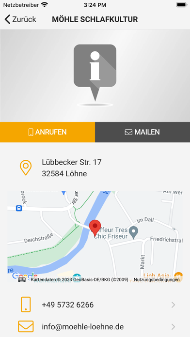 Möhle Schlafkultur Screenshot
