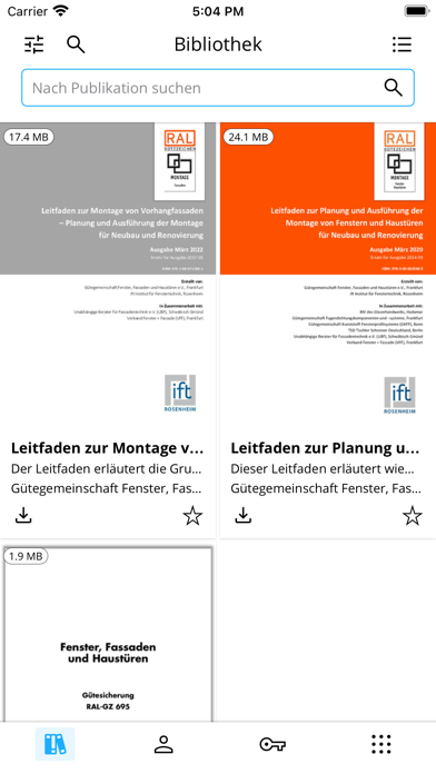 Güte Montage Wissen Screenshot
