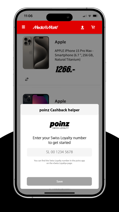 Poinz Cashback Helper Screenshot