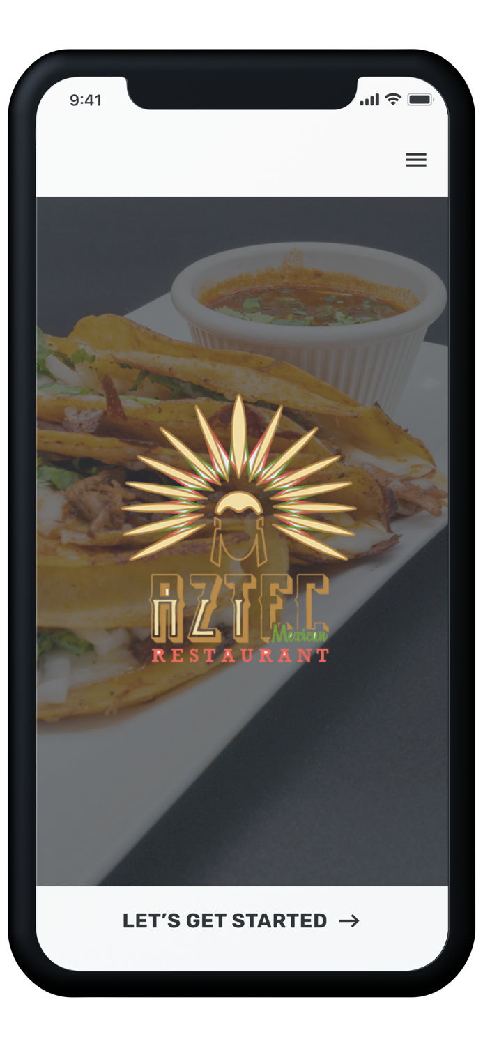 Aztec Restaurant App