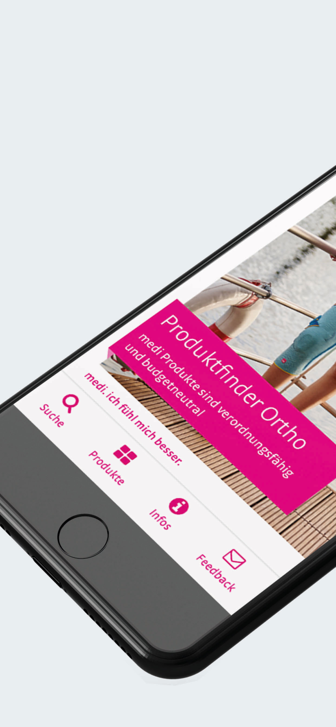 medi Produktfinder Orthopädie