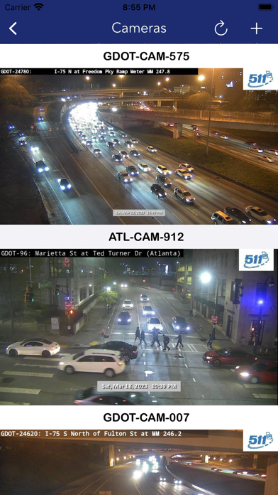 511 Georgia Traffic Cameras Screenshot