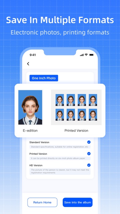 ID Photo：Professional size Screenshot