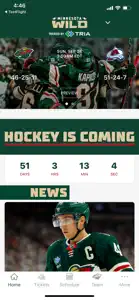 Minnesota Wild screenshot #1 for iPhone