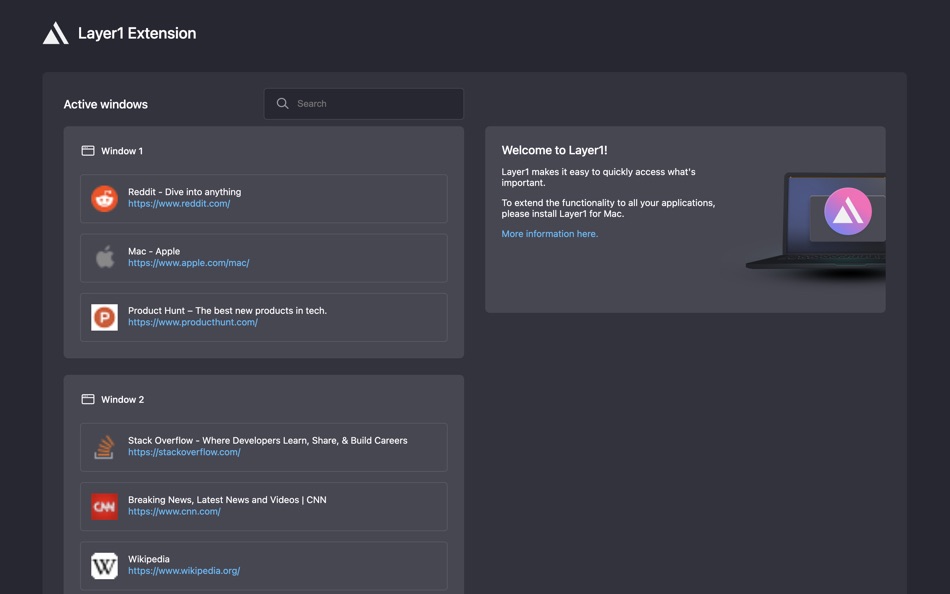 Layer1 Companion Extension (macOS) 由: Move37 Layer1 Companion Extension (macOS) 由: Move37