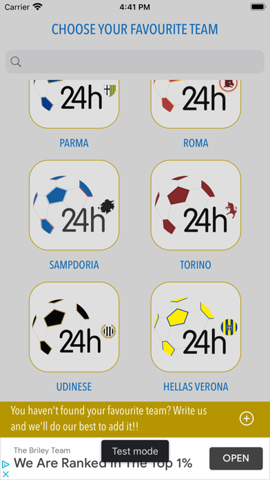 Calcio 24h Screenshot
