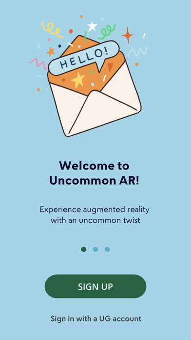 Long Distance Message App Screenshot
