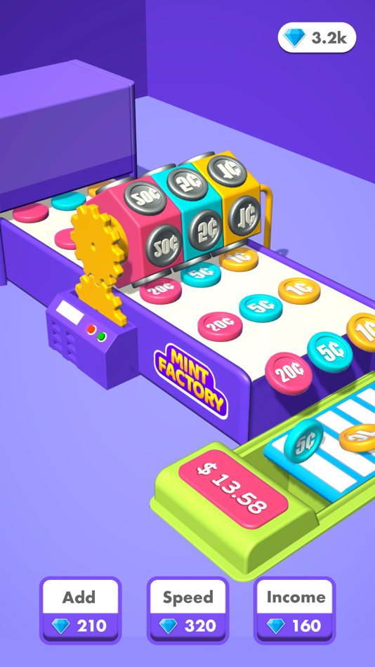#2. Mint Factory - Idle Money Game (iOS) Podle: MOONEE PUBLISHING LTD