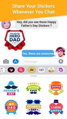 Game screenshot Happy Father's Day Emoji hack
