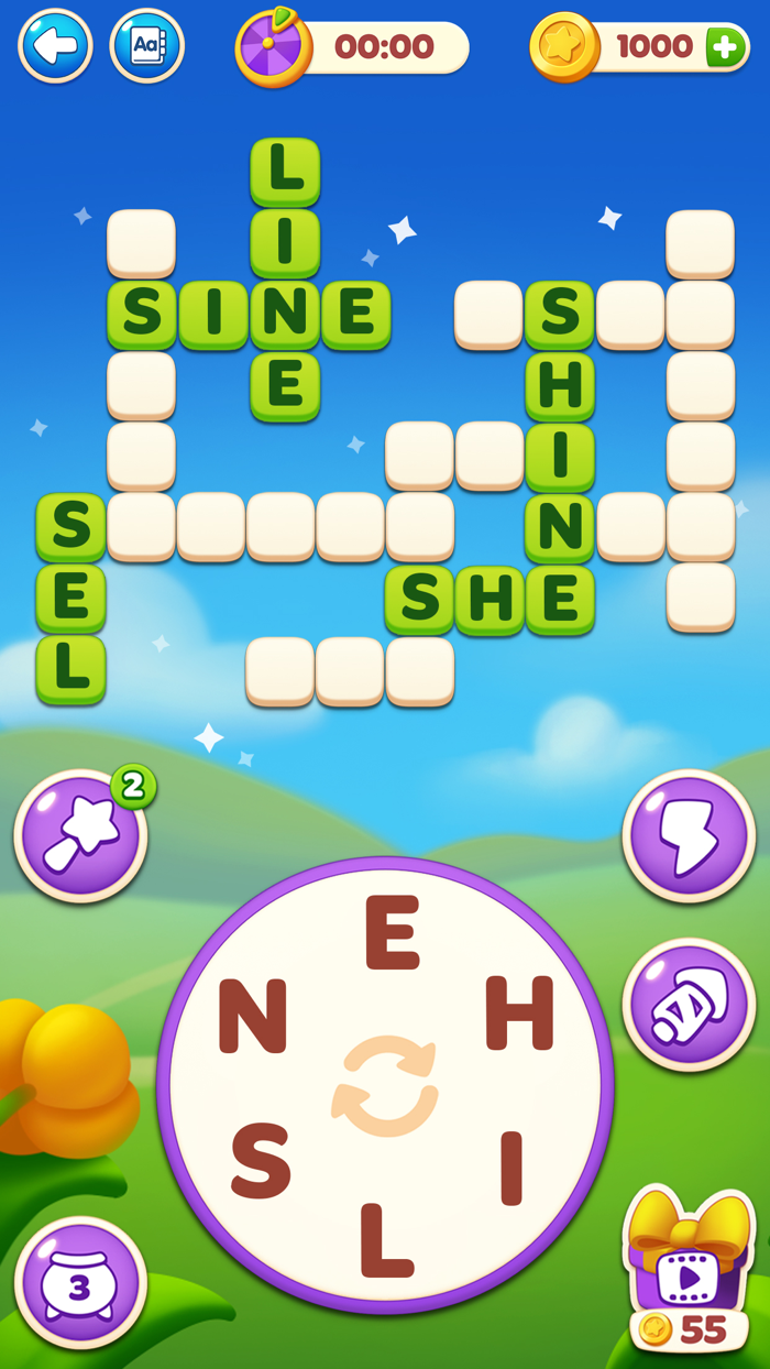 Word Spells Crossword Puzzles