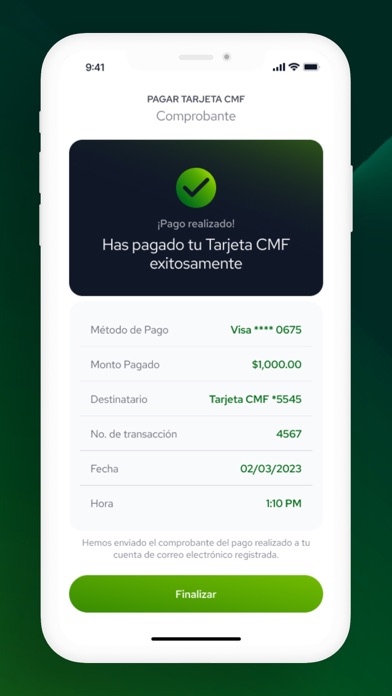 CMF App Screenshot