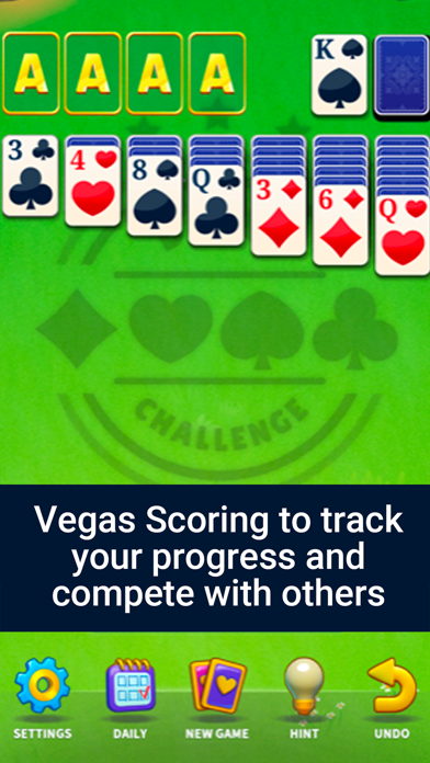 Klondike Solitaire: VGW Play Screenshot