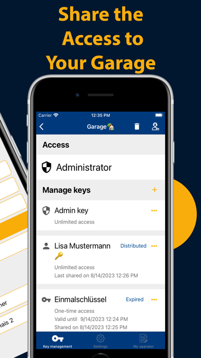 Hörmann BlueSecur Screenshot
