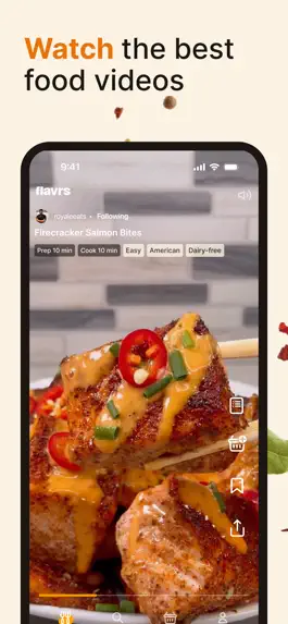 Game screenshot Flavrs: Shoppable Food Videos apk