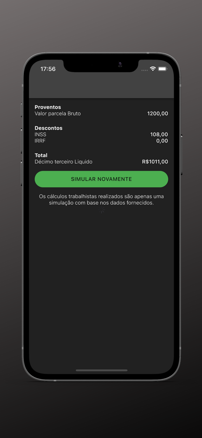 Calculadora 13º Salário