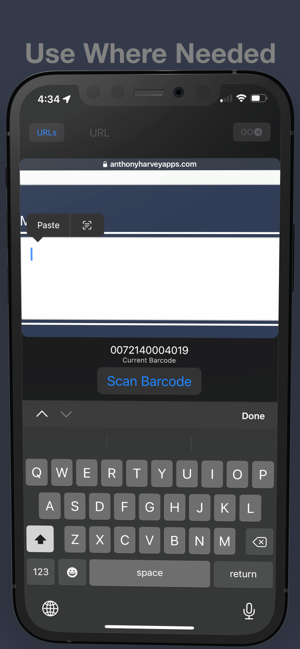 ‎Barcode Copy Screenshot