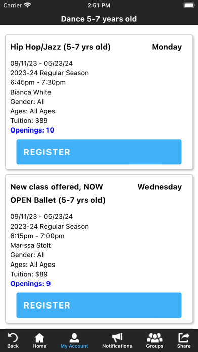 Stoughton Center for the Arts Screenshot