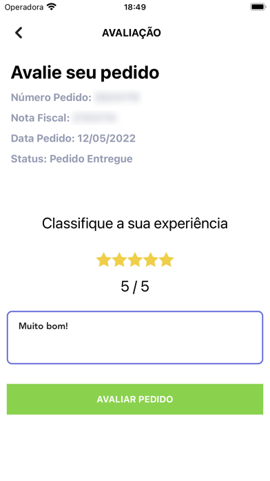 Cadê meu pedido Screenshot