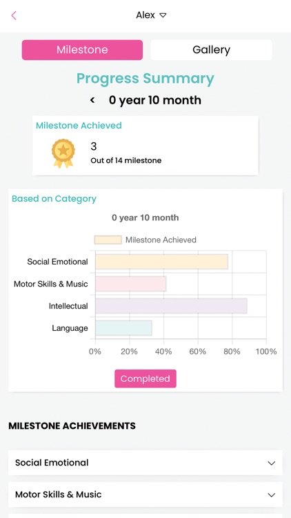 SMILE - Baby Milestones screenshot-3