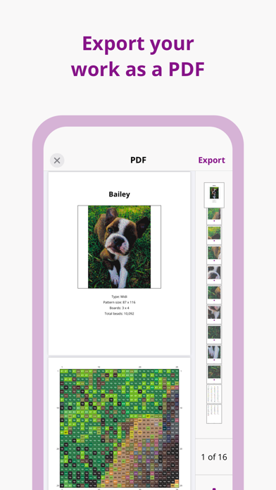 Perlypop: Perler beads Screenshot