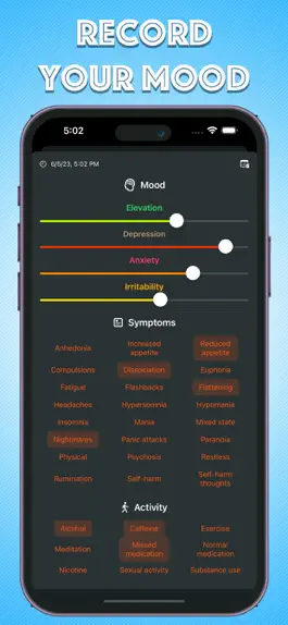 Game screenshot Borderline Mood Tracker - BPD mod apk