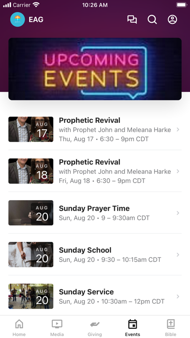 Eddyville Assembly of God Screenshot