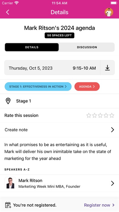 Festival of Marketing 2023 Screenshot