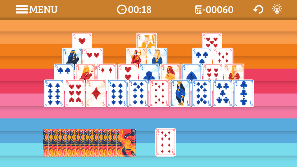 #4. Golf Solitaire Multiple (iOS) By: F Permadi