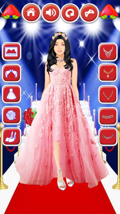Girls DressUp & MakeOver Game Screenshot