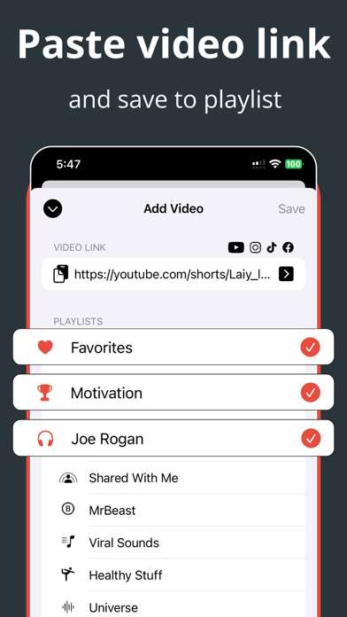 Bookmark Videos: ShortBrew Screenshot