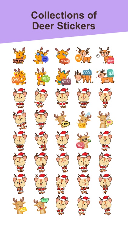 Deer Emojis & Stickers screenshot-3