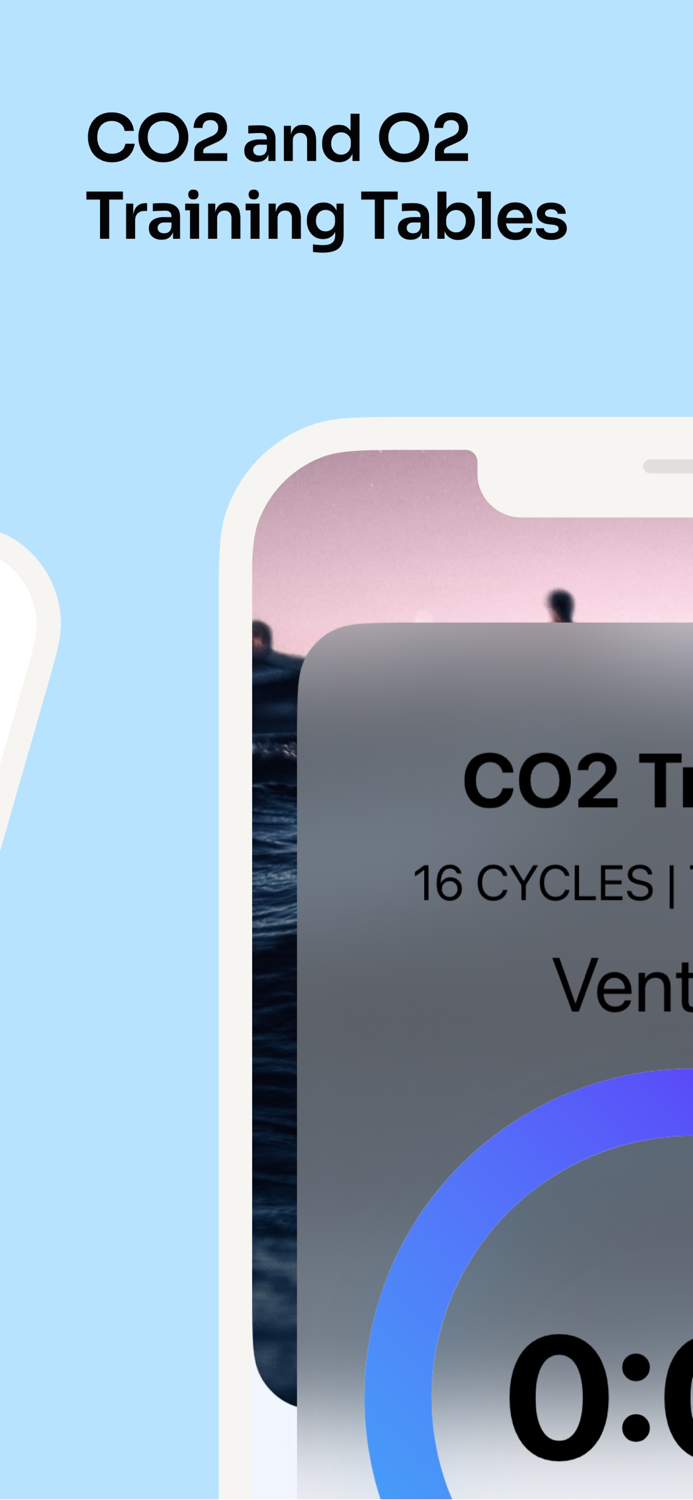 Apnea Freediving breathing