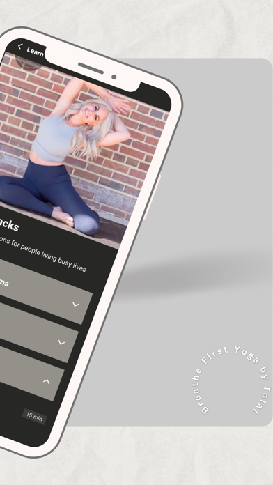 Breathe First Yoga Screenshot