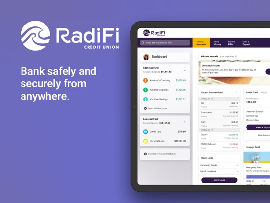 Screenshot #4 pour RadiFi- Mobile Banking