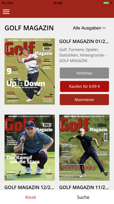 GOLF MAGAZIN Screenshot