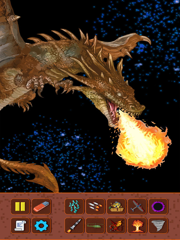 Sandbox Powder Toy Sandcastle