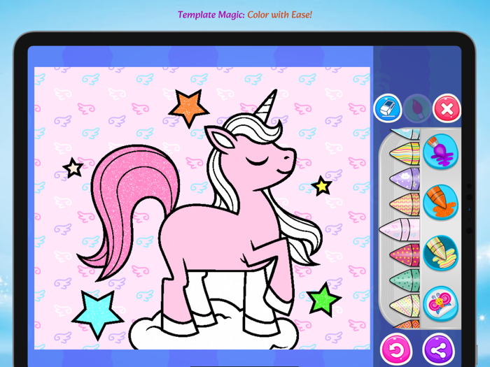 Rainbow Play - Coloring book