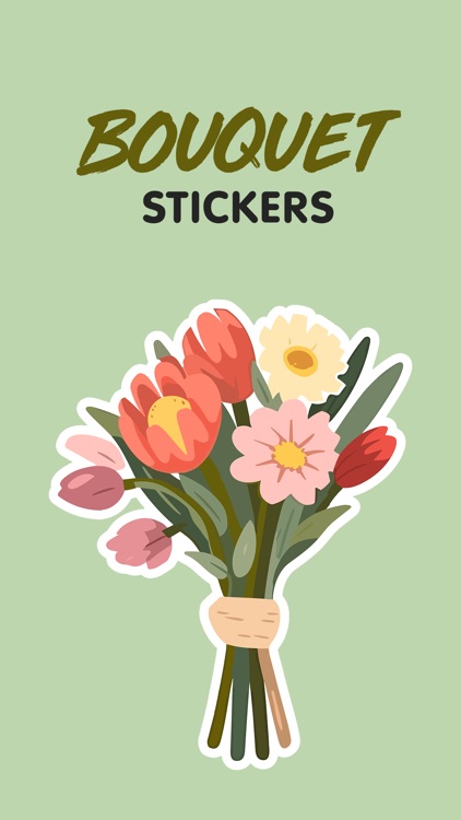 Bouquet Stickers Pack
