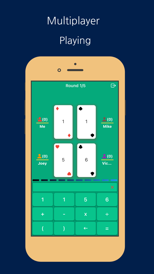 #8. Make 24 - Multiplayer Game (iOS) 由: Zillion Software