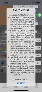 Real Paint mixing tools LITE screenshot #3 for iPhone