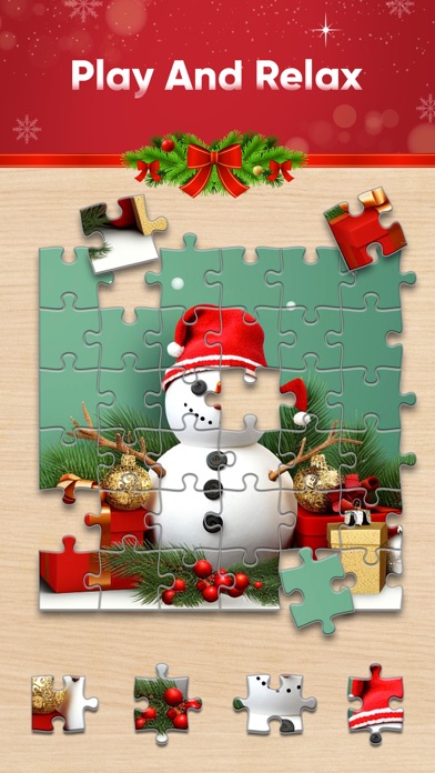 Christmas Game - Jigsaw Puzzle Screenshot