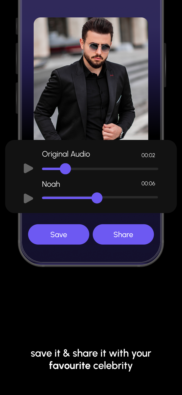CelebAI - AI Voice Generator